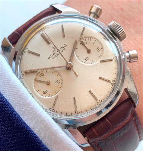 vintage breitling en suisse chronograph|vintage breitling chronograph models.